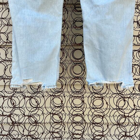 Abercrombie & Fitch The Ankle Straight Ultra High Rise Jeans NWT 36/22R - Picture 6 of 9
